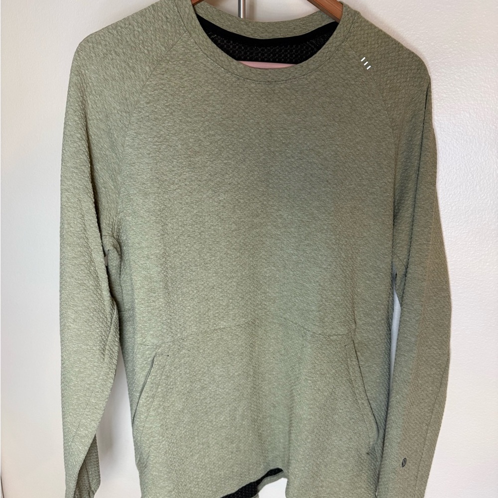 Lululemon Athletica Green Crewneck Sweater